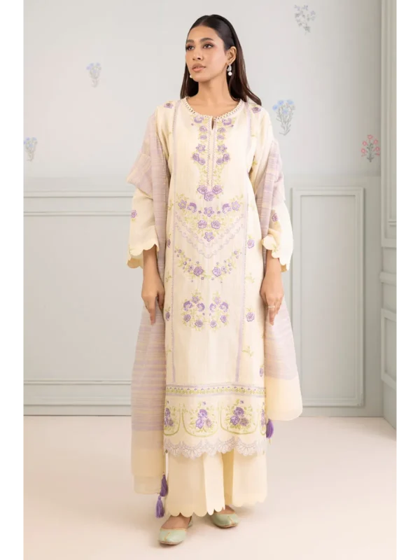Zellbury 3-PC Digital Printed Vol 5 Unstitched Lawn Suit