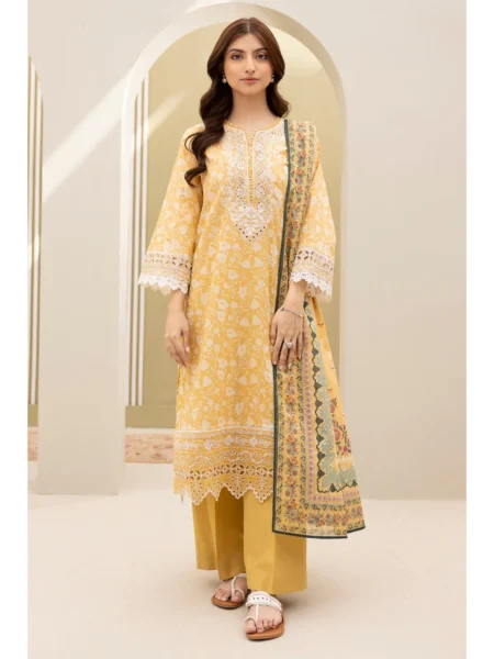 Zellbury 3-PC Digital Printed Vol 5 Unstitched Lawn Suit