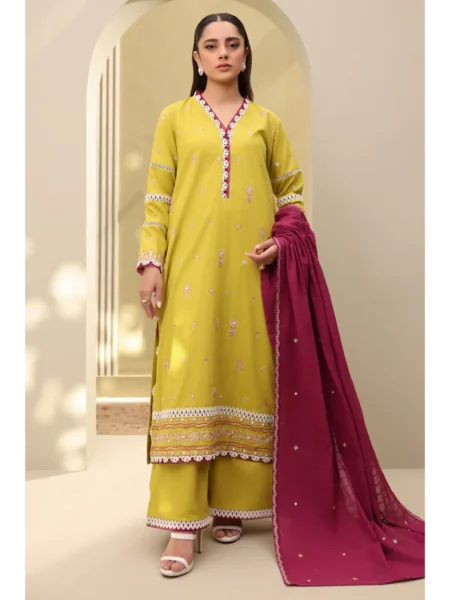 Zellbury 3-PC Digital Printed Vol 5 Unstitched Lawn Suit