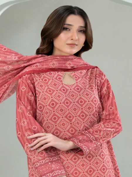 Zellbury 2-PC Digital Printed Vol 6 Unstitched Lawn Suit