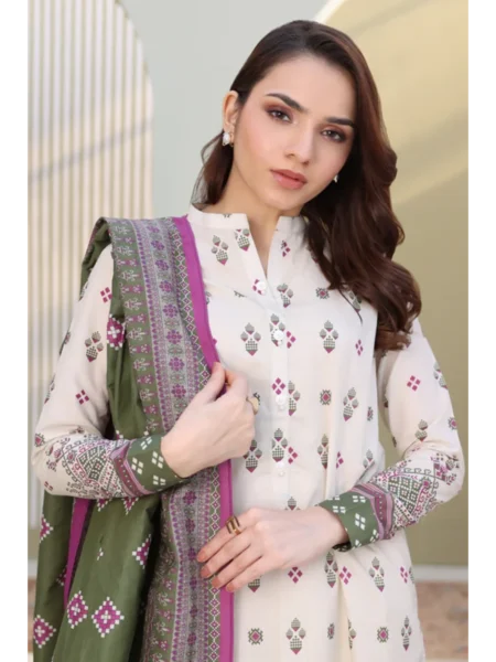 Zellbury 2-PC Digital Printed Vol 5 Unstitched Lawn Suit