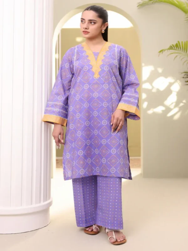 Zellbury 2-PC Digital Printed Vol 6 Unstitched Lawn Suit