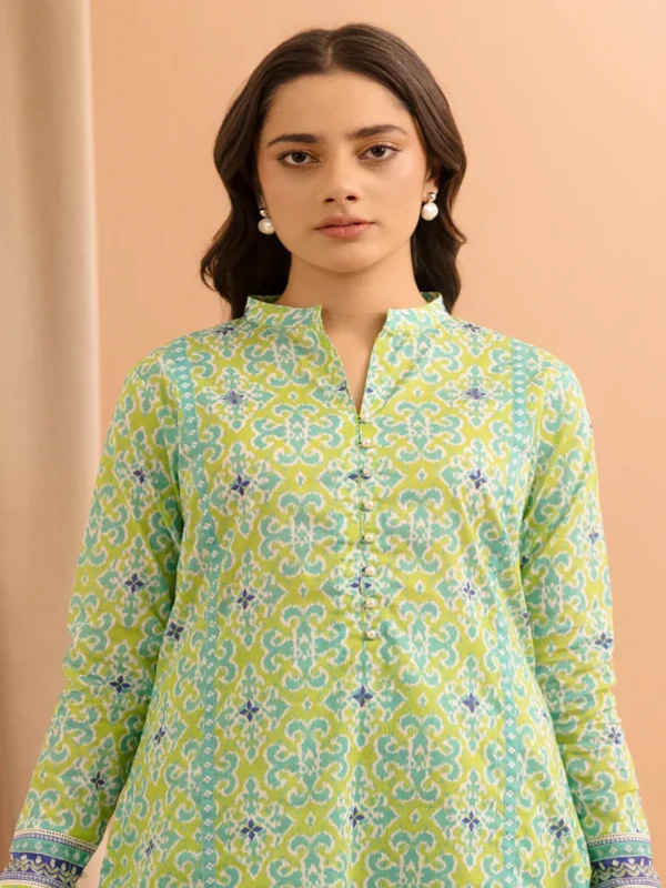 Zellbury 2-PC Digital Printed Vol 6 Unstitched Lawn Suit - Image 2