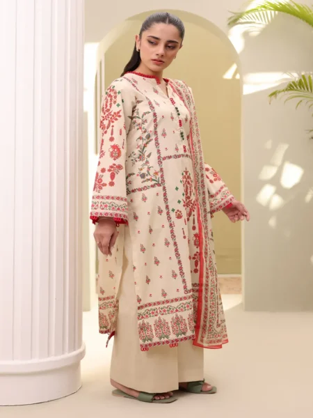 Zellbury 2-PC Digital Printed Vol 6 Unstitched Lawn Suit