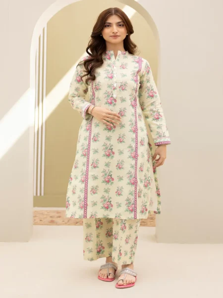 Zellbury 2-PC Digital Printed Vol 6 Unstitched Lawn Suit