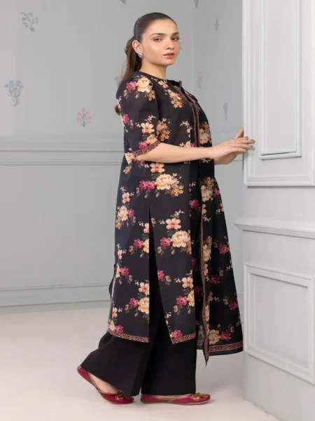 Zellbury 2-PC Digital Printed Vol 6 Unstitched Lawn Suit