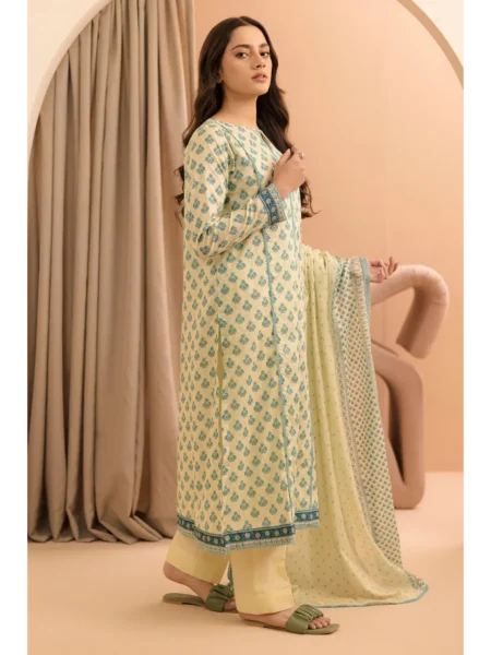 Zellbury 3-PC Digital Printed Vol 5 Unstitched Lawn Suit
