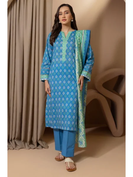 Zellbury 3-PC Digital Printed Vol 5 Unstitched Lawn Suit