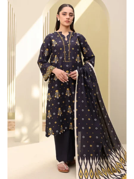 Zellbury 3-PC Digital Printed Vol 5 Unstitched Lawn Suit