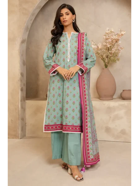 Zellbury 3-PC Digital Printed Vol 5 Unstitched Lawn Suit