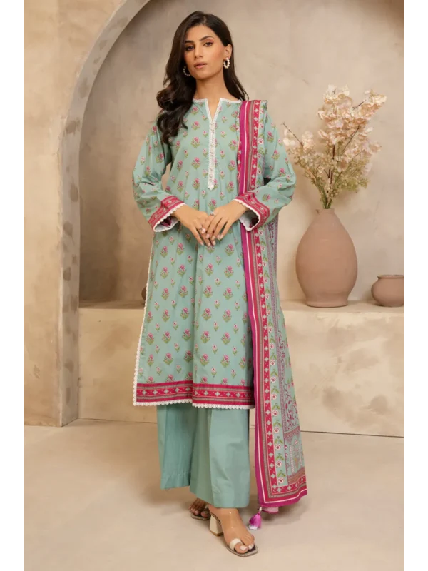 Zellbury 3-PC Digital Printed Vol 5 Unstitched Lawn Suit