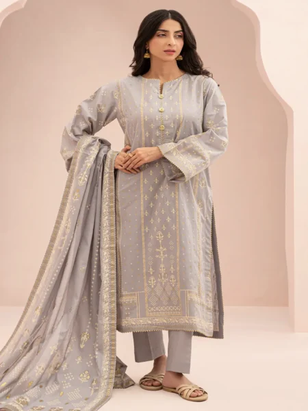 Zellbury 3-PC Digital Printed Vol 6 Unstitched Lawn Suit