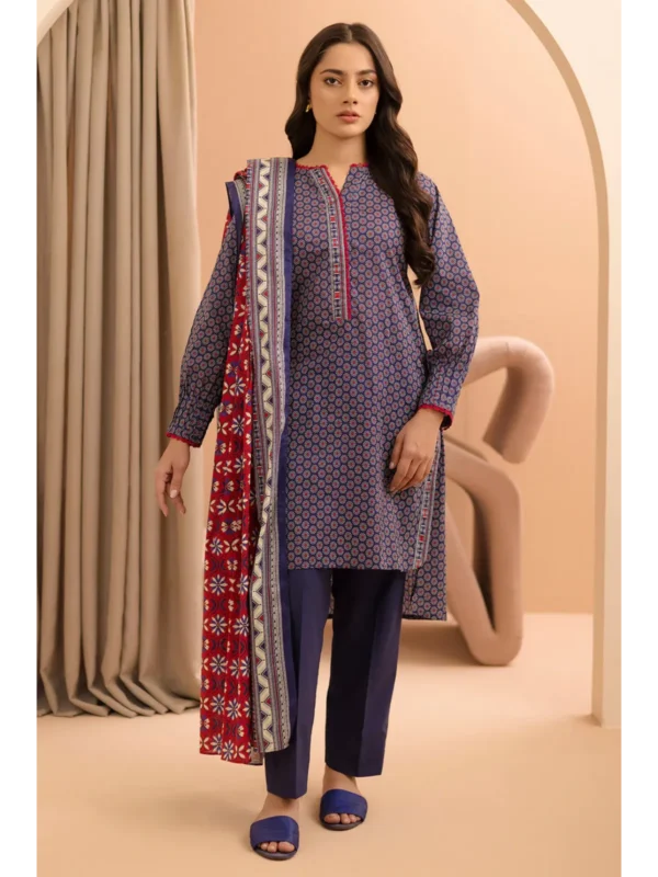 Zellbury 3-PC Digital Printed Vol 5 Unstitched Lawn Suit