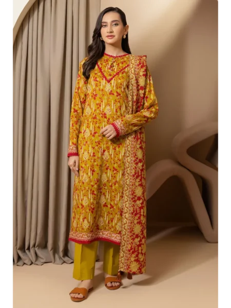 Zellbury 3-PC Digital Printed Vol 5 Unstitched Lawn Suit