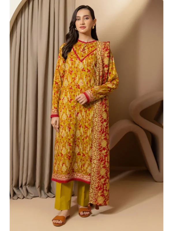 Zellbury 3-PC Digital Printed Vol 5 Unstitched Lawn Suit