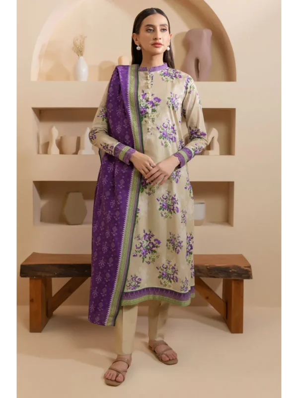 Zellbury 3-PC Digital Printed Vol 5 Unstitched Lawn Suit