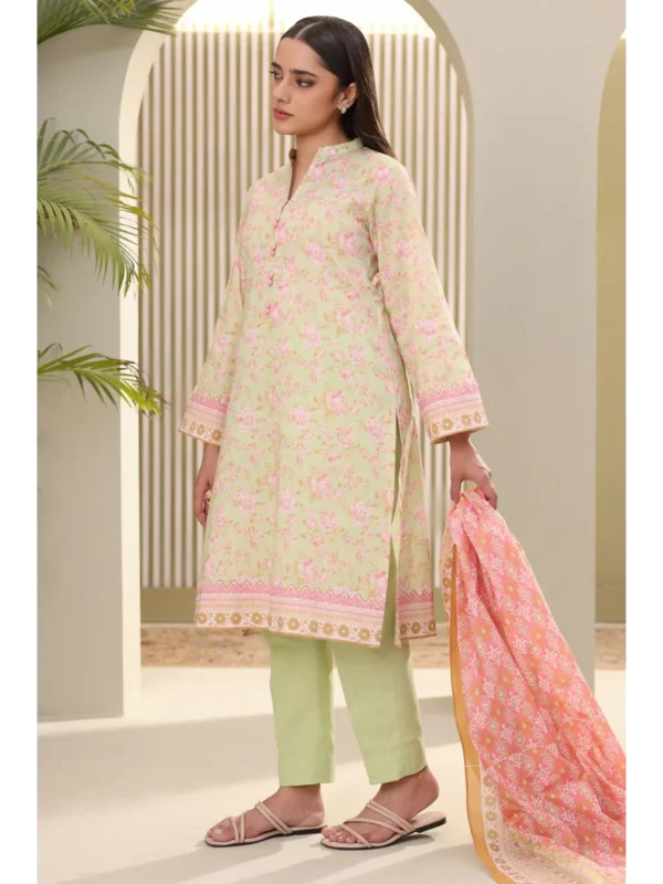 Zellbury 3-PC Digital Printed Vol 5 Unstitched Lawn Suit