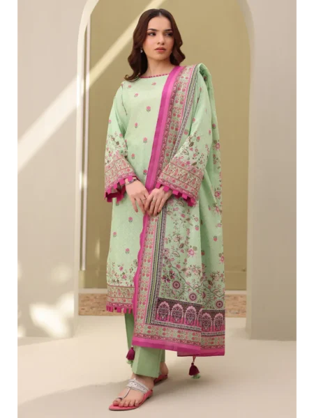 Zellbury 3-PC Digital Printed Vol 5 Unstitched Lawn Suit