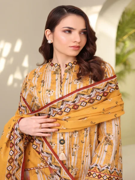 Zellbury 3-PC Digital Printed Vol 6 Unstitched Lawn Suit
