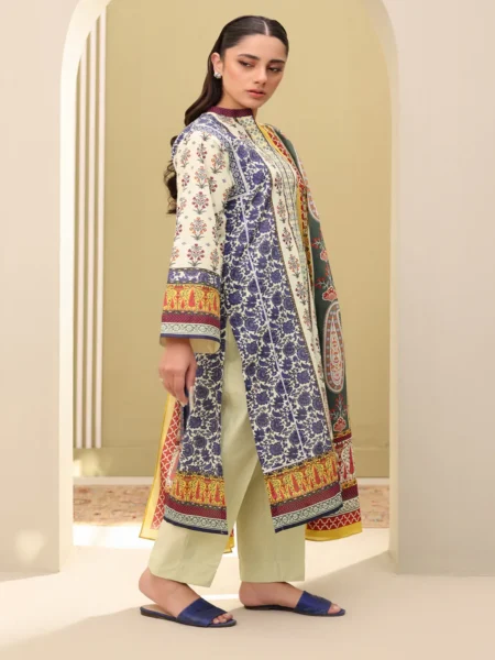 Zellbury 3-PC Digital Printed Vol 6 Unstitched Lawn Suit