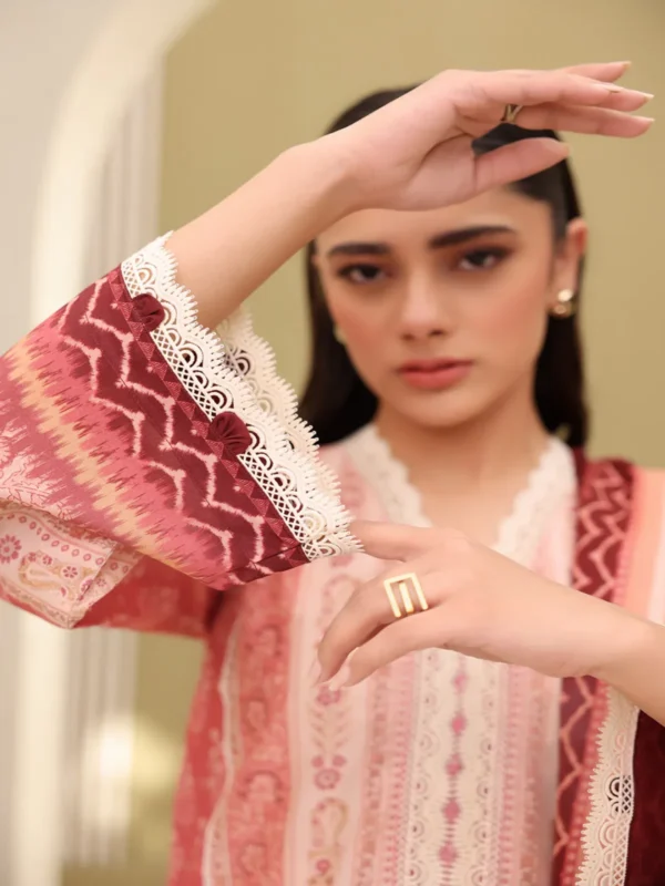 Zellbury 3-PC Digital Printed Vol 6 Unstitched Lawn Suit - Image 2