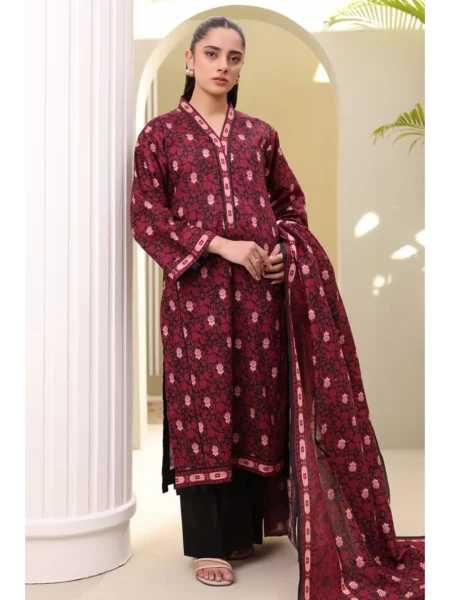 Zellbury 3-PC Digital Printed Vol 5 Unstitched Lawn Suit