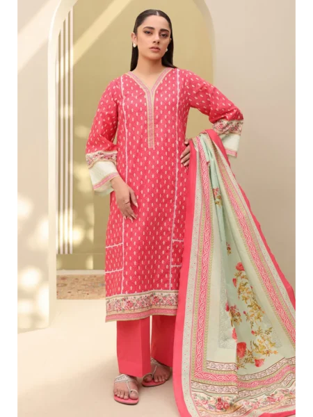 Zellbury 3-PC Digital Printed Vol 5 Unstitched Lawn Suit