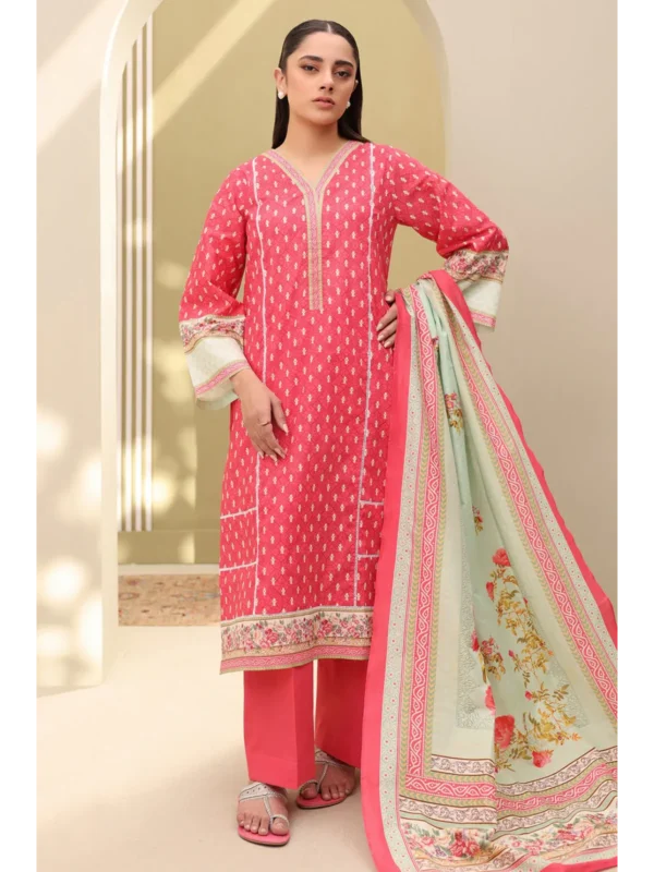 Zellbury 3-PC Digital Printed Vol 5 Unstitched Lawn Suit
