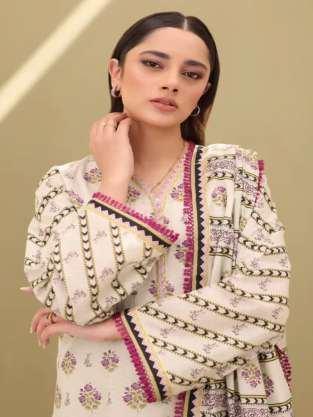 Zellbury 3-PC Digital Printed Vol 6 Unstitched Lawn Suit