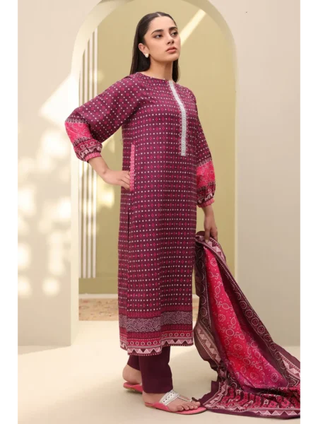 Zellbury 3-PC Digital Printed Vol 5 Unstitched Lawn Suit