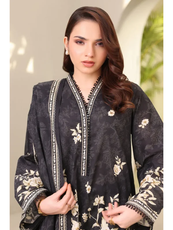Zellbury 3-PC Digital Printed Vol 5 Unstitched Lawn Suit
