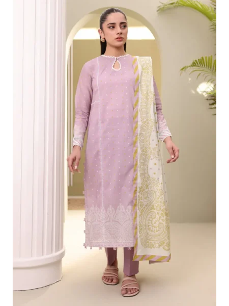 Zellbury 3-PC Digital Printed Vol 5 Unstitched Lawn Suit
