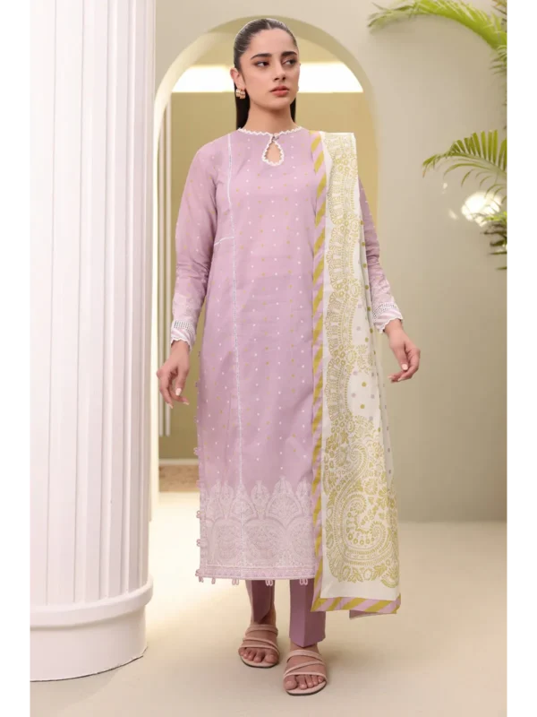 Zellbury 3-PC Digital Printed Vol 5 Unstitched Lawn Suit
