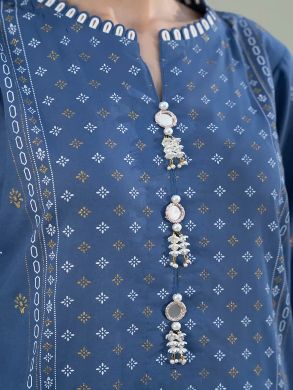 Zellbury 3-PC Digital Printed Vol 6 Unstitched Lawn Suit - Image 2
