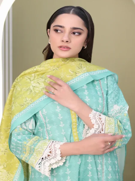 Zellbury 3-PC Digital Printed Vol 6 Unstitched Lawn Suit