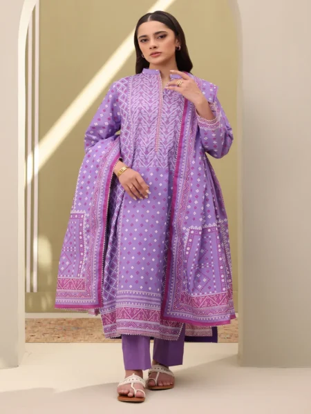 Zellbury 3-PC Digital Printed Vol 6 Unstitched Lawn Suit