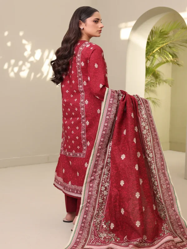 Zellbury 3-PC Digital Printed Vol 6 Unstitched Lawn Suit - Image 2