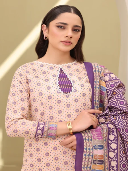 Zellbury 3-PC Digital Printed Vol 6 Unstitched Lawn Suit