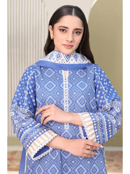 Zellbury 3-PC Digital Printed Vol 5 Unstitched Lawn Suit