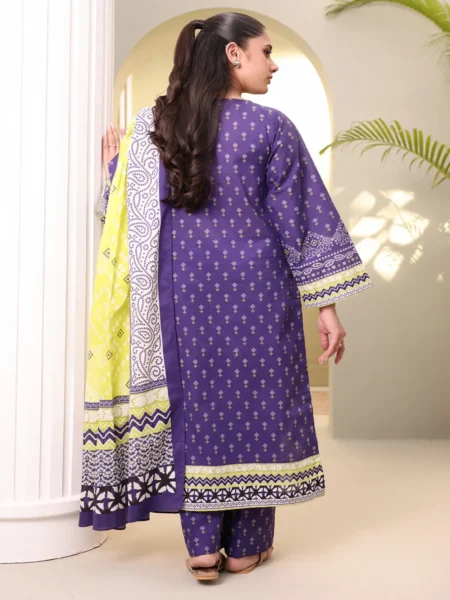 Zellbury 3-PC Digital Printed Vol 6 Unstitched Lawn Suit