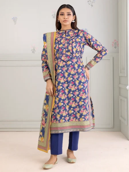 Zellbury 3-PC Digital Printed Vol 6 Unstitched Lawn Suit