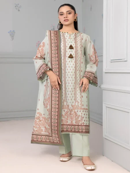 Zellbury 3-PC Digital Printed Vol 6 Unstitched Lawn Suit