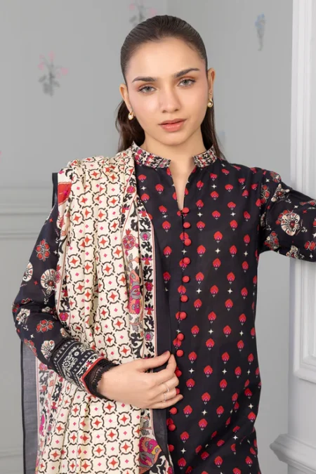 Zellbury 3-PC Digital Printed Vol 7 Unstitched Lawn Suit