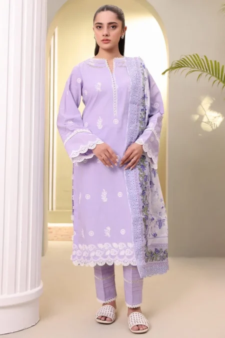 Zellbury 3-PC Digital Printed Vol 7 Unstitched Lawn Suit