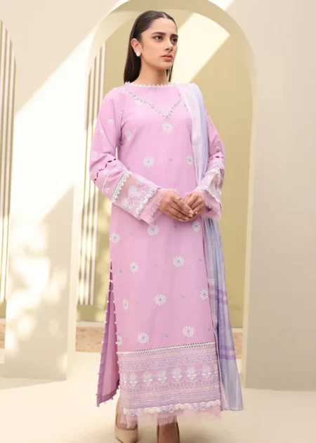 Zellbury 3-PC Digital Printed Vol 7 Unstitched Lawn Suit