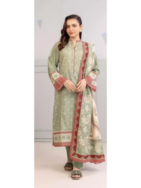 Zellbury 3-PC Digital Printed Vol 8 Unstitched Lawn Suit