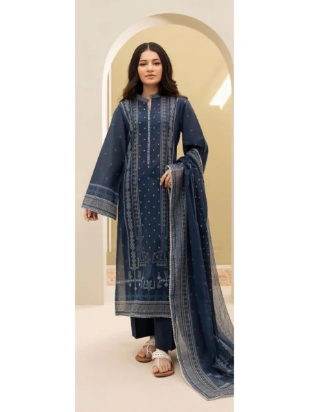 Zellbury 3-PC Digital Printed Vol 8 Unstitched Lawn Suit