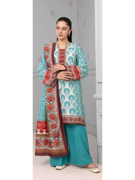 Zellbury 3-PC Digital Printed Vol 8 Unstitched Lawn Suit