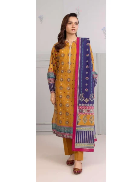 Zellbury 3-PC Digital Printed Vol 8 Unstitched Lawn Suit