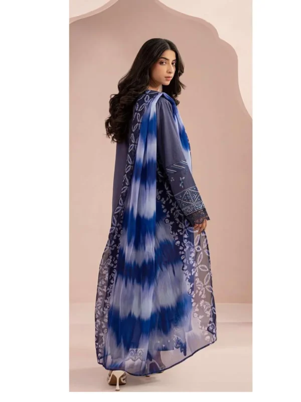 Zellbury 3-PC Digital Printed Vol 8 Unstitched Lawn Suit - Image 2